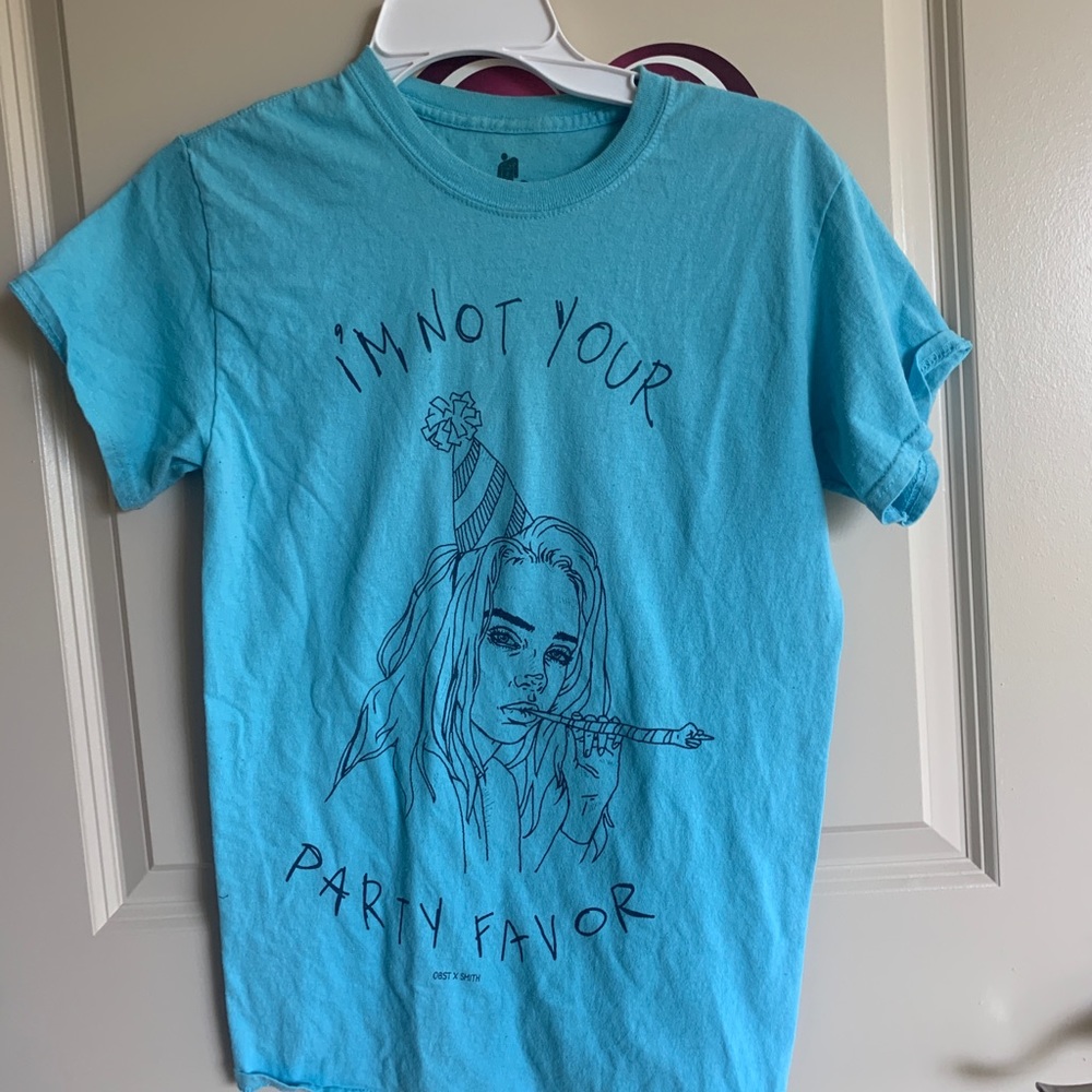 Billie Eilish not your party favor t-shirt